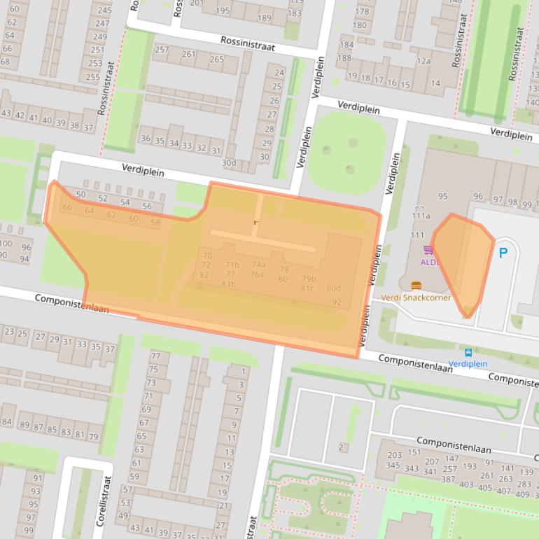 Kaart van postcodegebied 5049NP.
