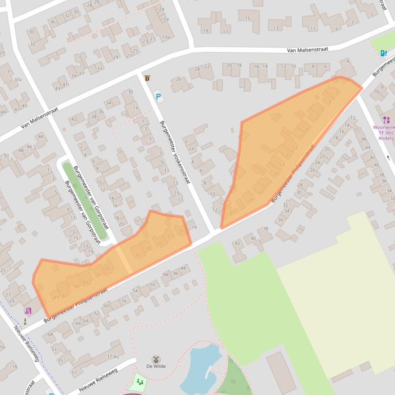 Kaart van postcodegebied 5051CP.