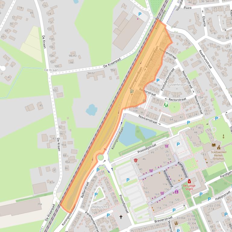 Kaart van postcodegebied 5057DM.
