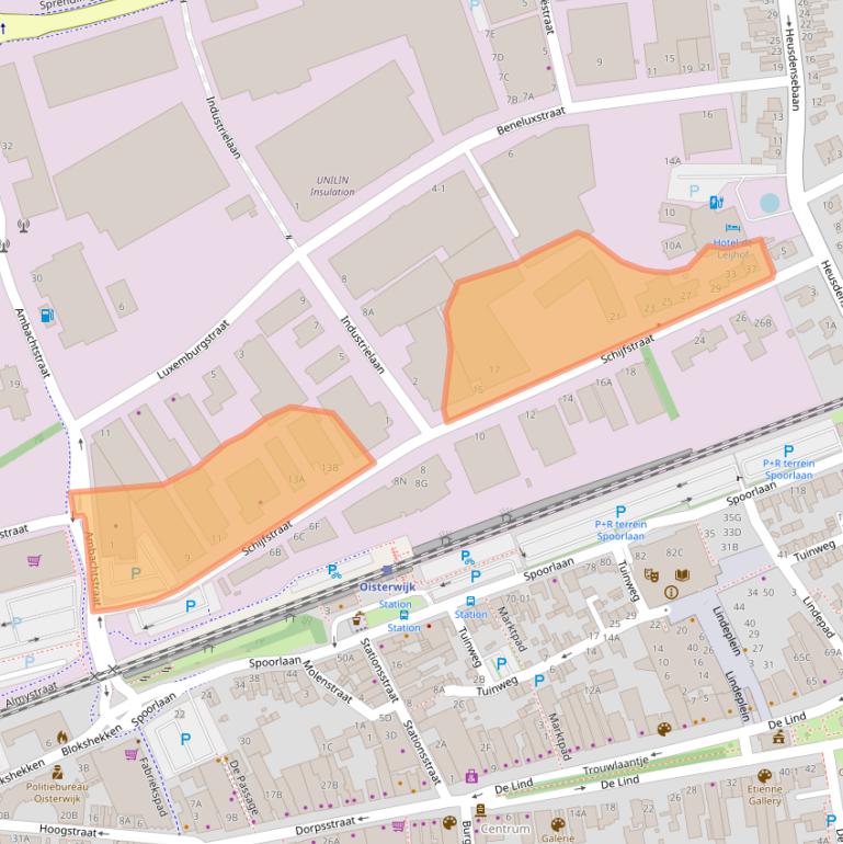 Kaart van postcodegebied 5061KA.