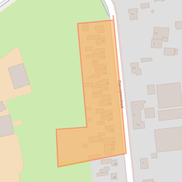 Kaart van postcodegebied 5074PH.