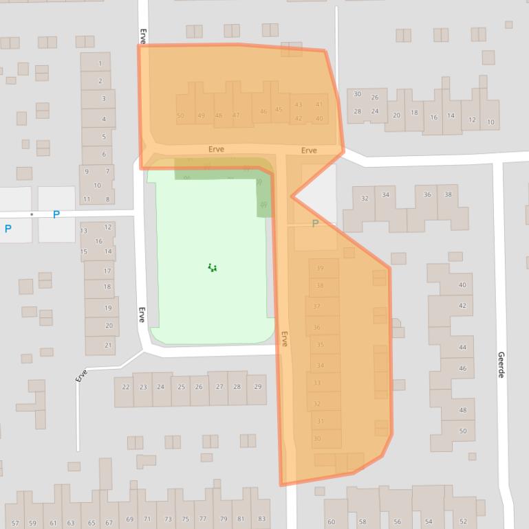 Kaart van postcodegebied 5142NS.