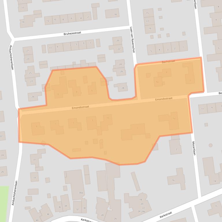 Kaart van postcodegebied 5165CS.