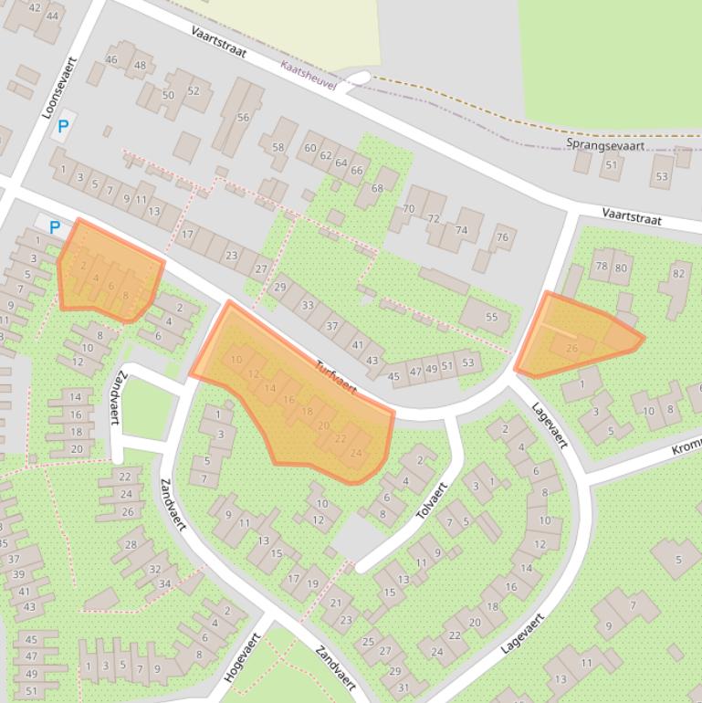 Kaart van postcodegebied 5171MG.