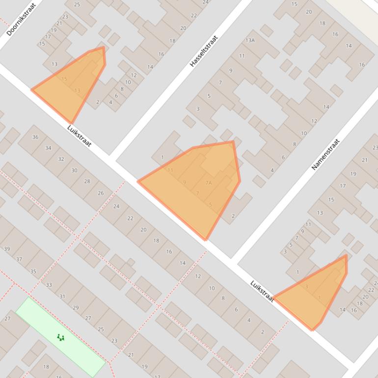 Kaart van postcodegebied 5224VR.