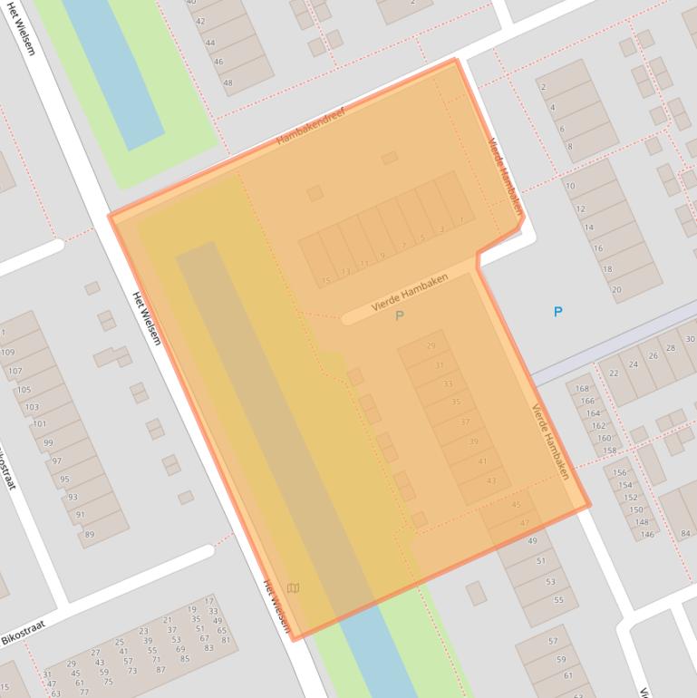 Kaart van postcodegebied 5231TV.