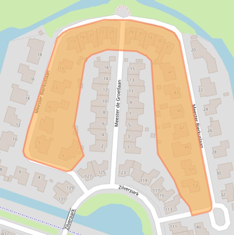 Kaart van postcodegebied 5237JB.