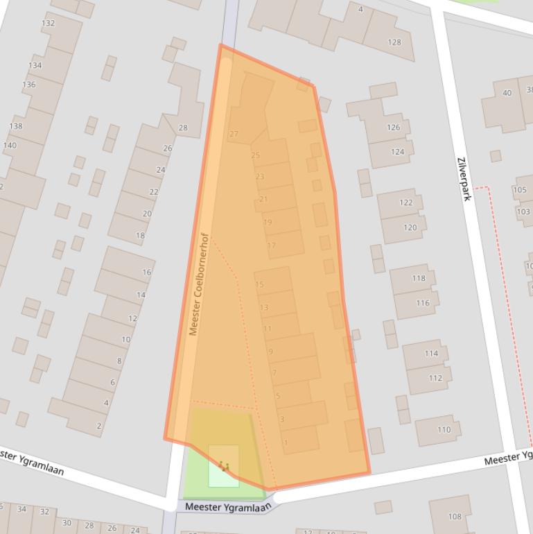 Kaart van postcodegebied 5237JD.