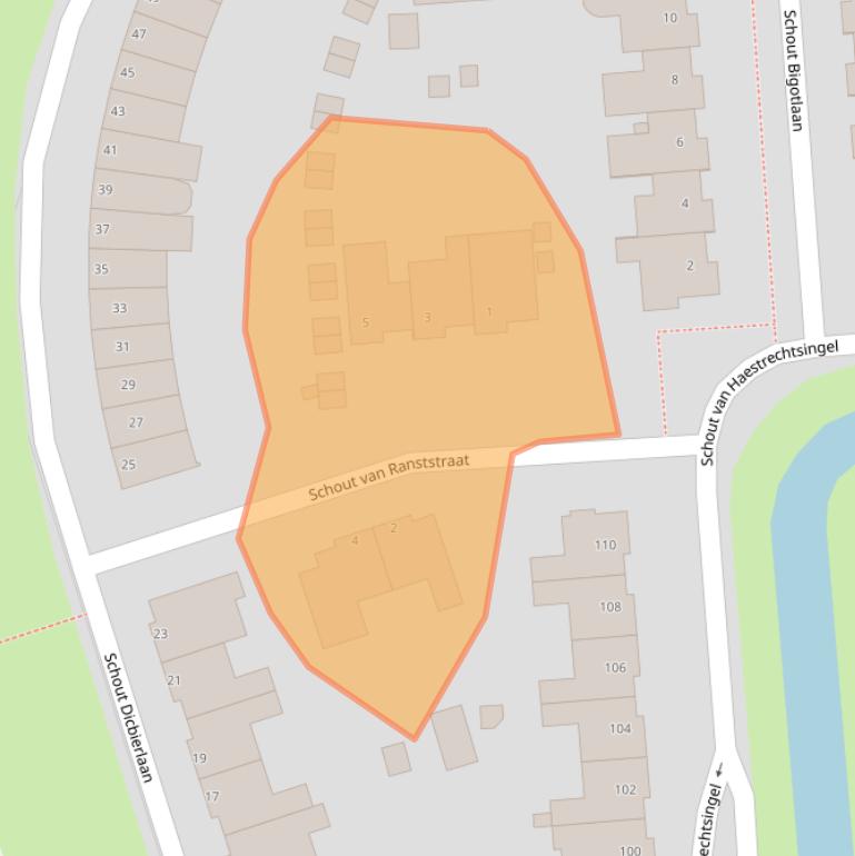 Kaart van postcodegebied 5237SM.