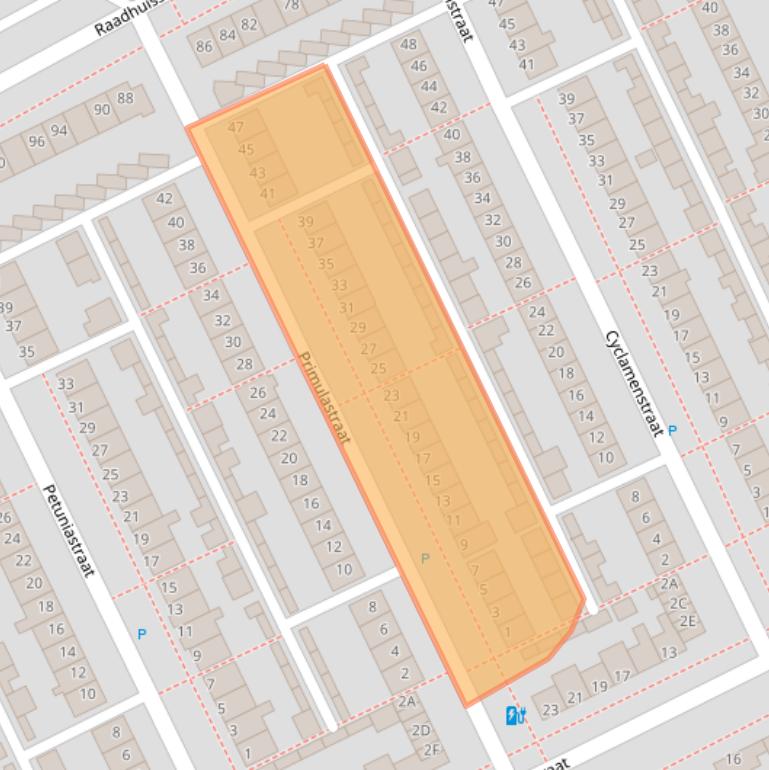 Kaart van postcodegebied 5241AN.
