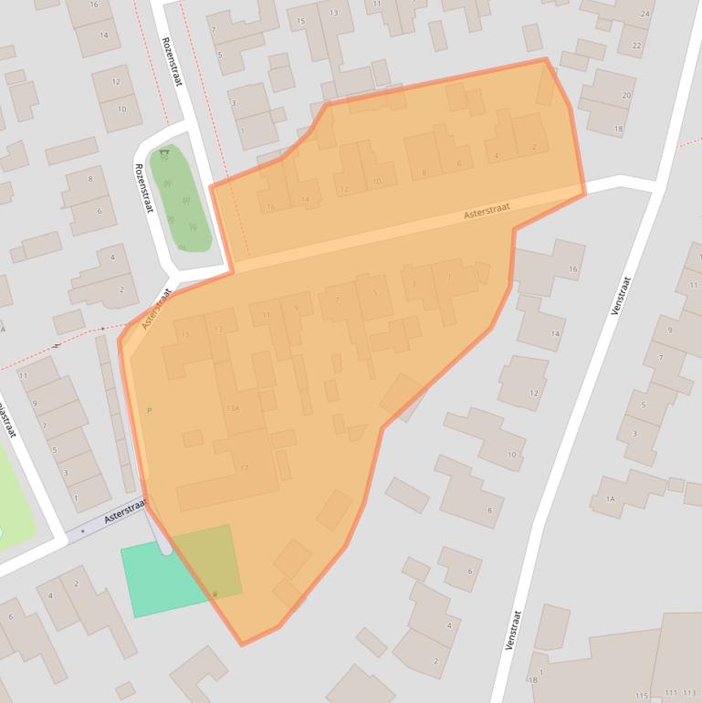Kaart van postcodegebied 5241BR.