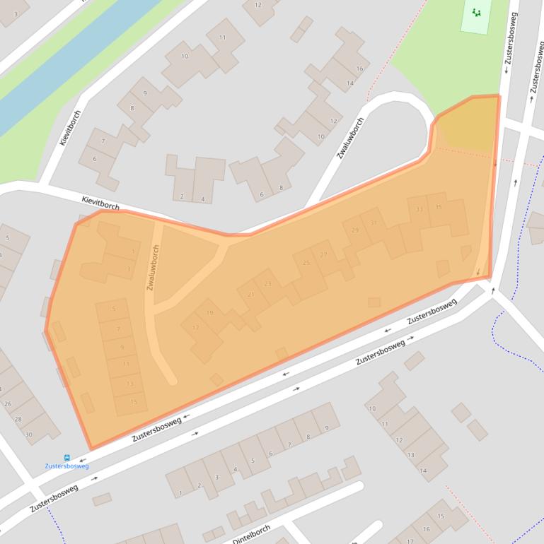 Kaart van postcodegebied 5247TK.