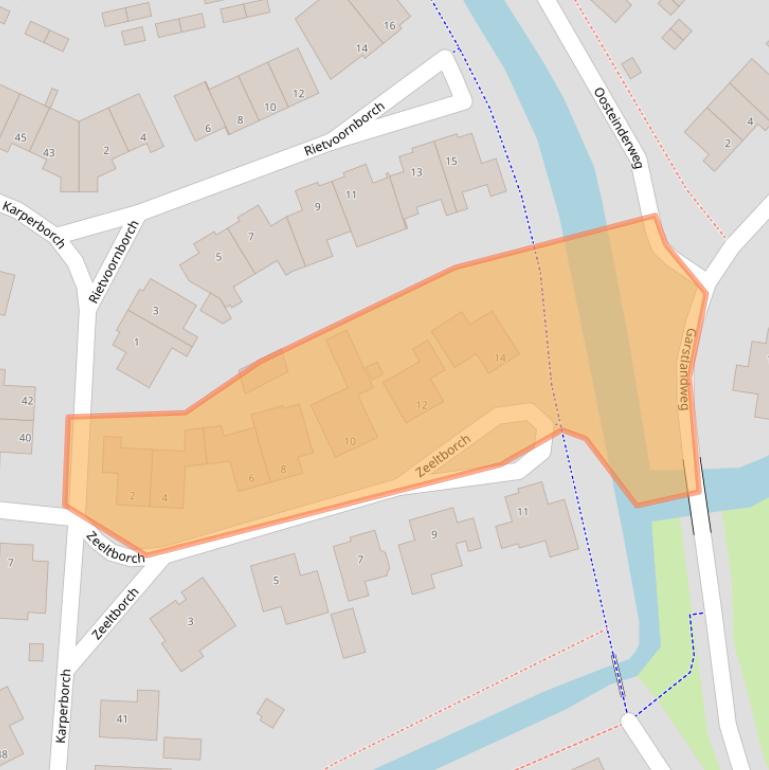 Kaart van postcodegebied 5247VN.