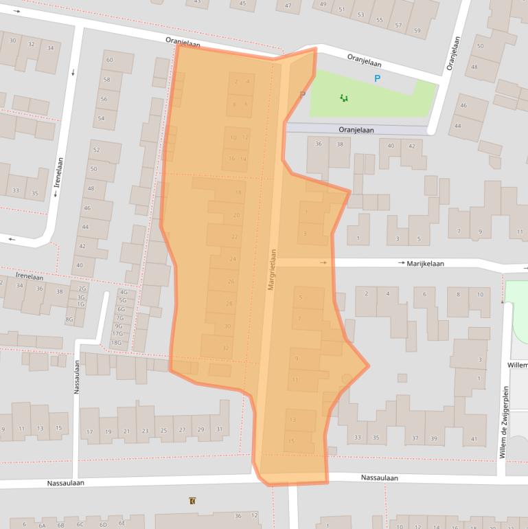 Kaart van postcodegebied 5251JS.