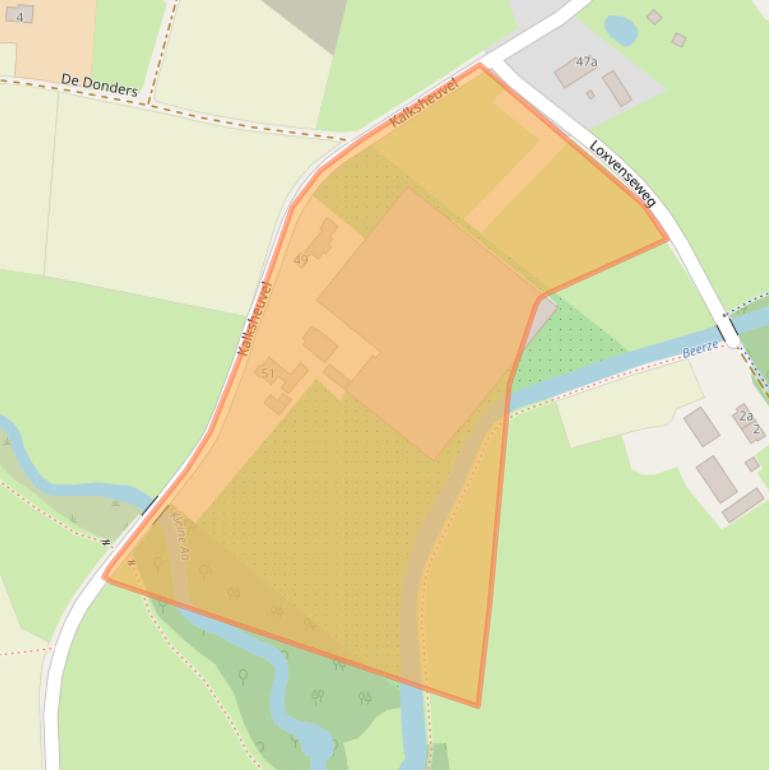 Kaart van postcodegebied 5281SB.