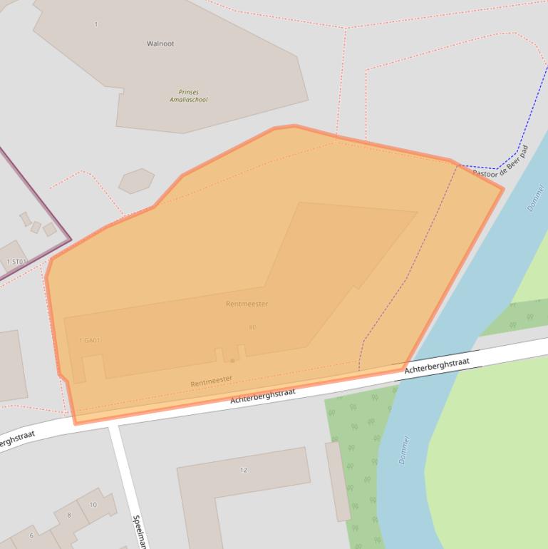 Kaart van postcodegebied 5282GA.