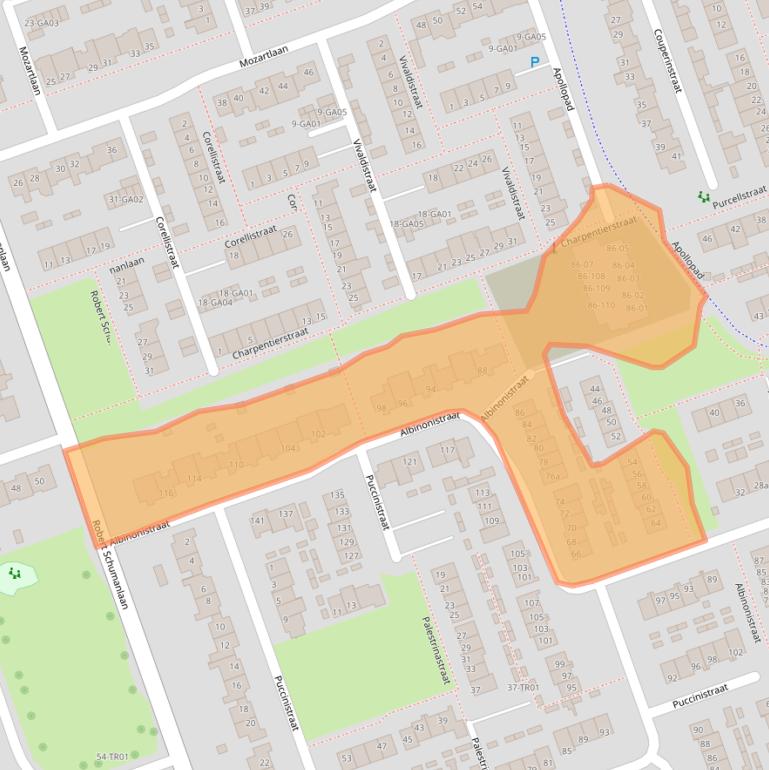 Kaart van postcodegebied 5283KT.