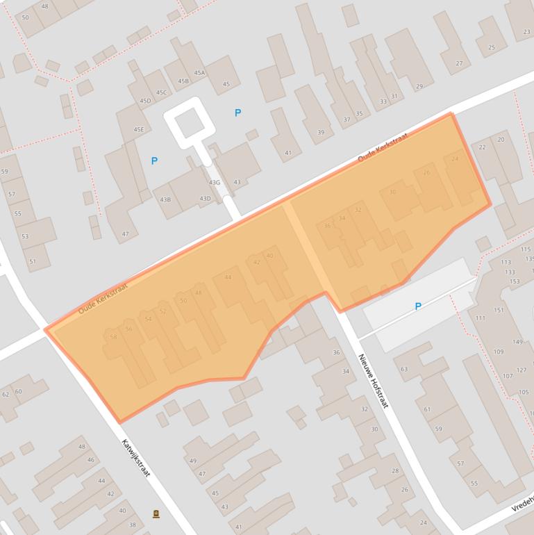 Kaart van postcodegebied 5341HL.