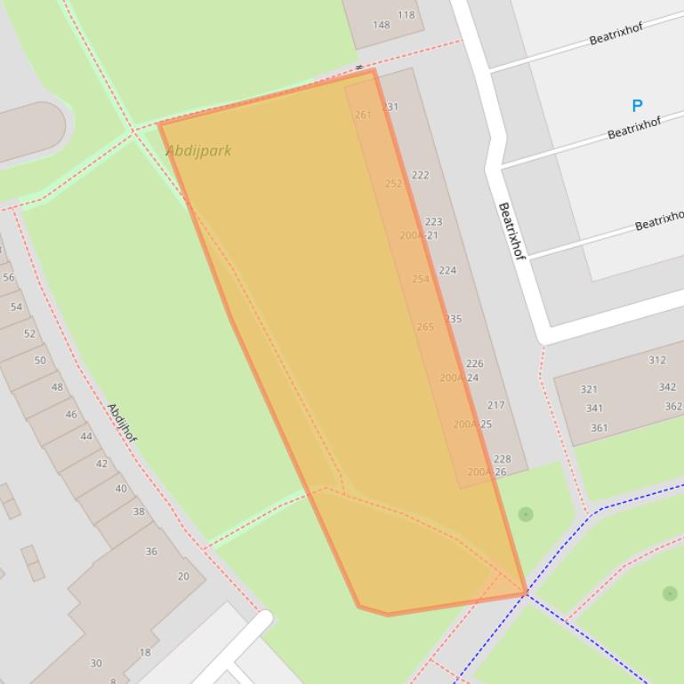 Kaart van postcodegebied 5401CN.