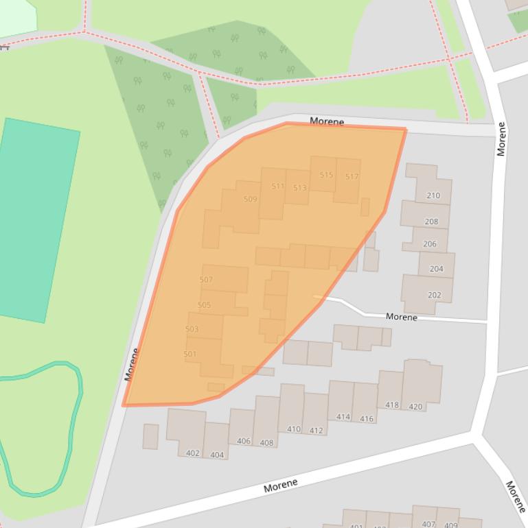 Kaart van postcodegebied 5403KT.
