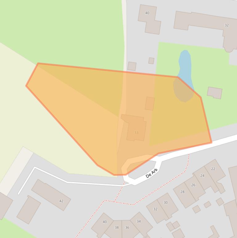 Kaart van postcodegebied 5421MG.