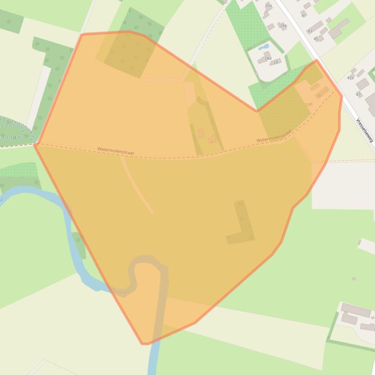 Kaart van postcodegebied 5491PN.