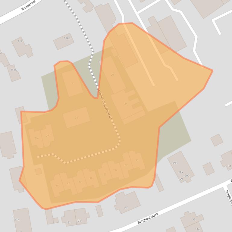 Kaart van postcodegebied 5502SE.