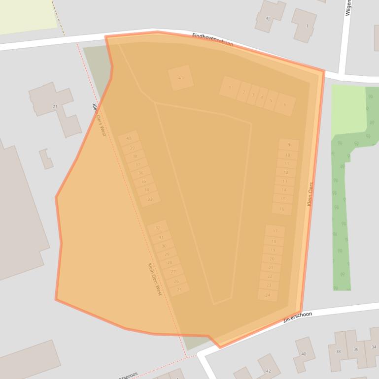 Kaart van postcodegebied 5505HN.