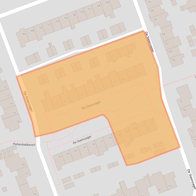 Kaart van postcodegebied 5506GE.