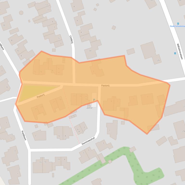 Kaart van postcodegebied 5512BP.