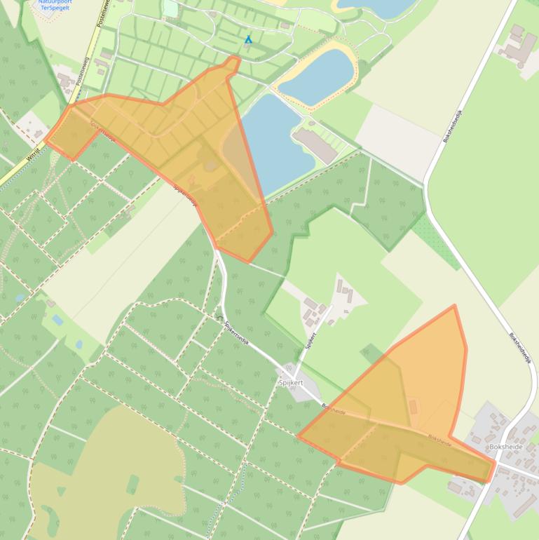 Kaart van postcodegebied 5521PV.