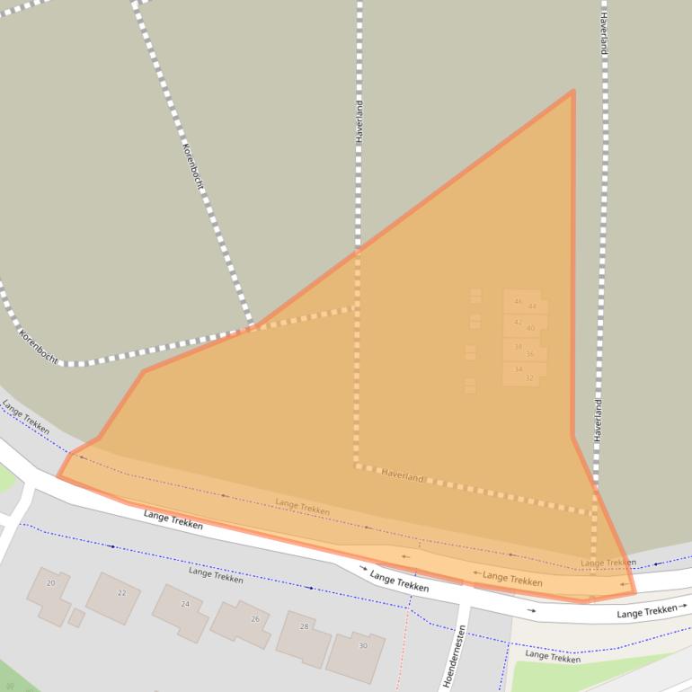 Kaart van postcodegebied 5531WD.