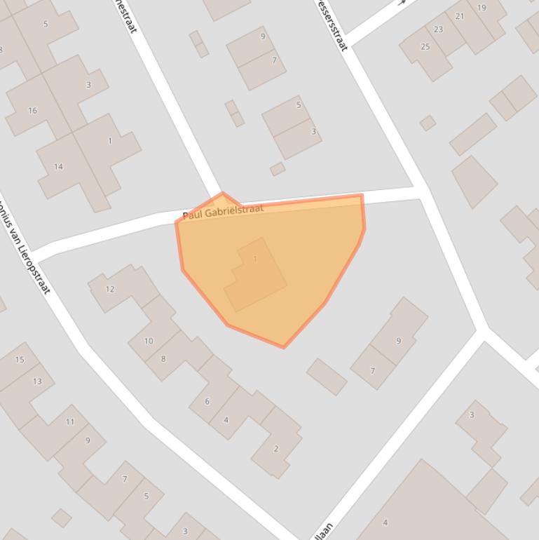 Kaart van postcodegebied 5591DX.