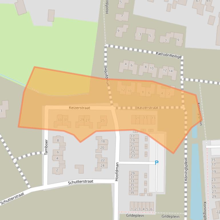 Kaart van postcodegebied 5591SN.