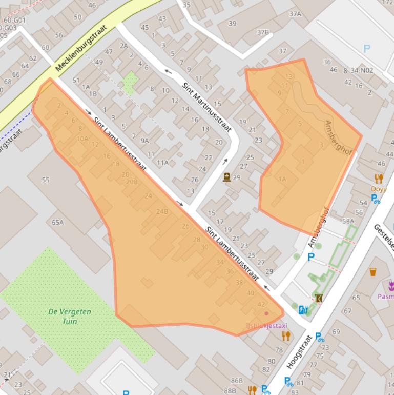 Kaart van postcodegebied 5615PH.