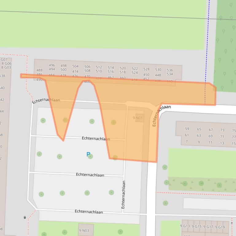 Kaart van postcodegebied 5625KD.