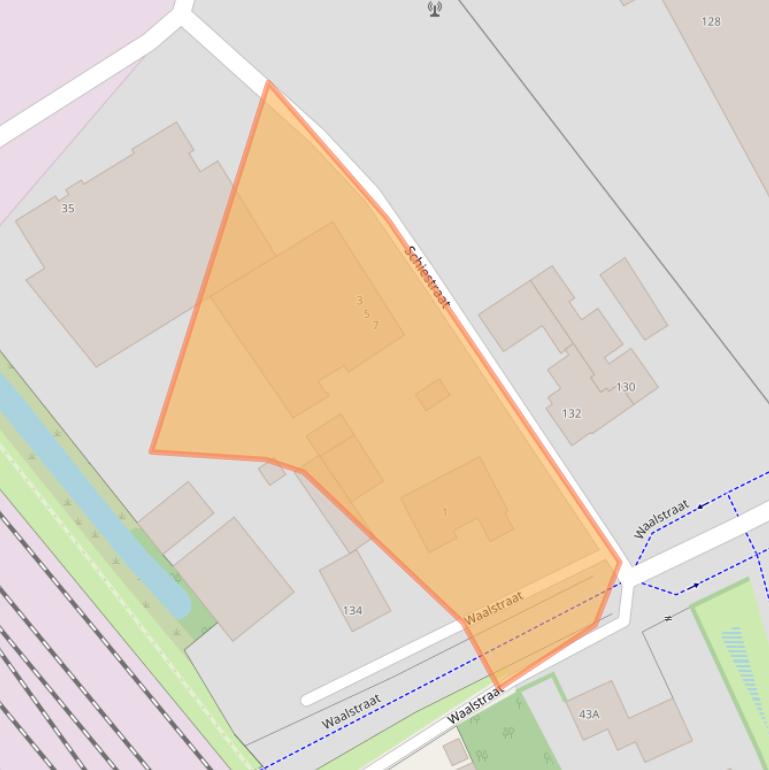 Kaart van postcodegebied 5626AZ.