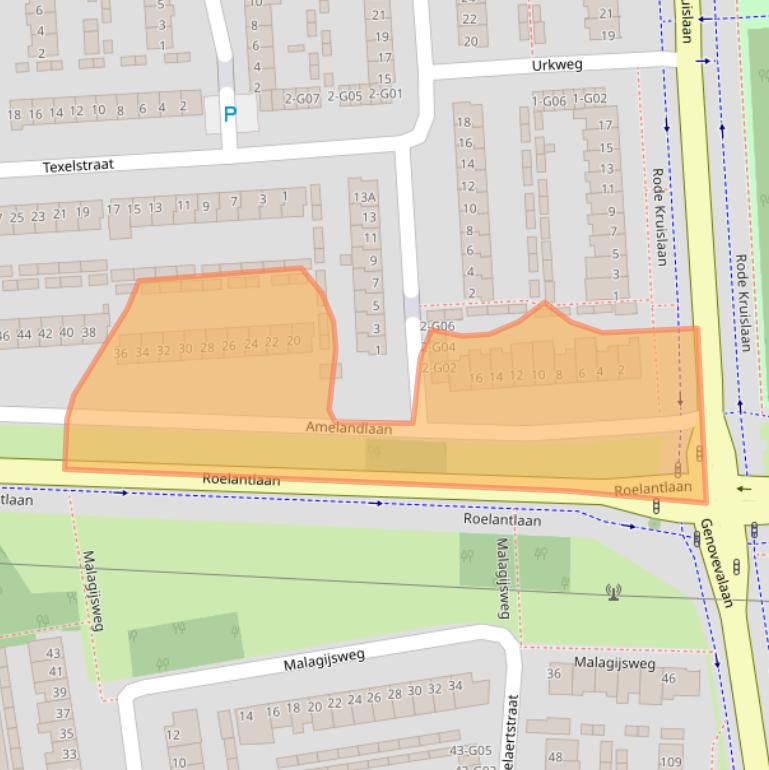 Kaart van postcodegebied 5628KA.