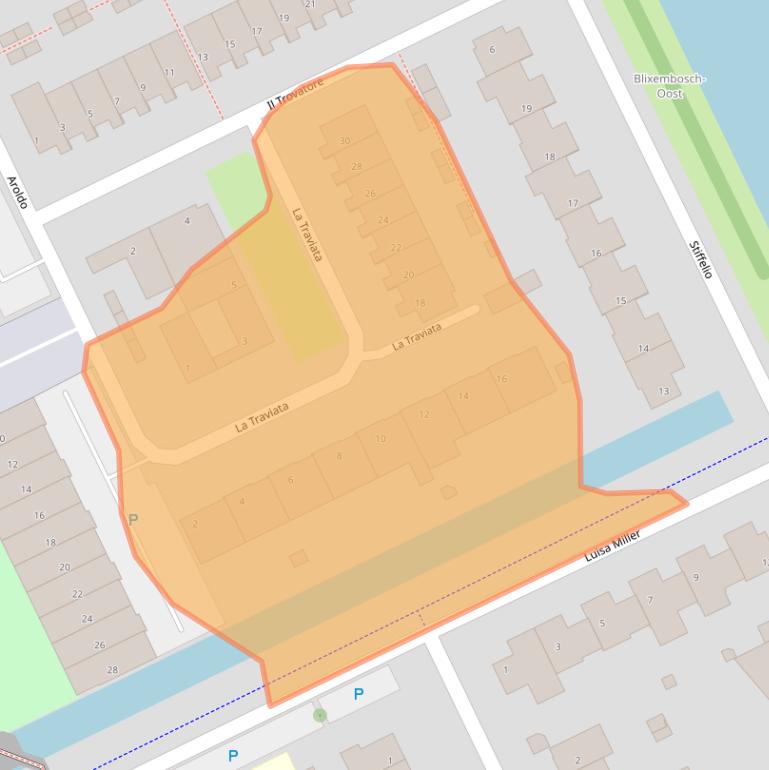 Kaart van postcodegebied 5629NN.