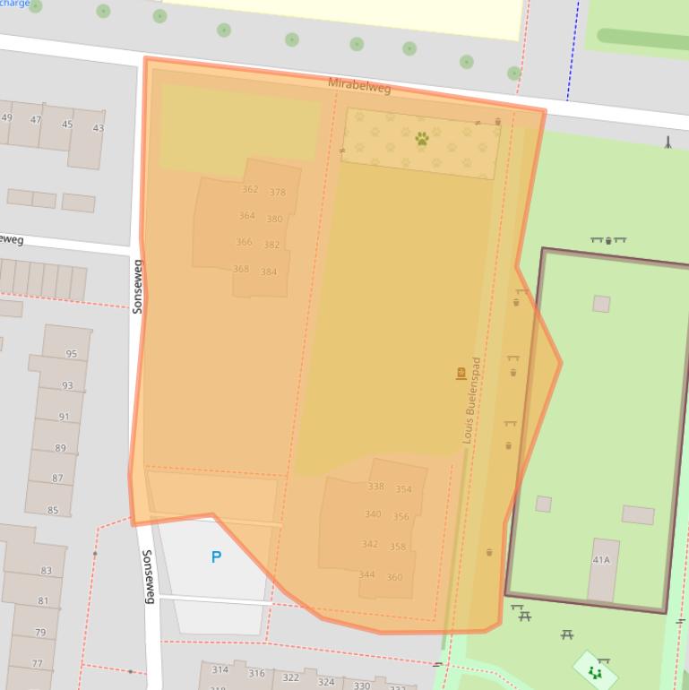 Kaart van postcodegebied 5632NL.