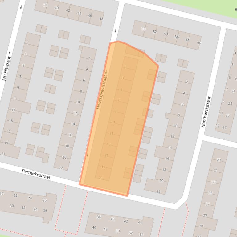 Kaart van postcodegebied 5643VS.