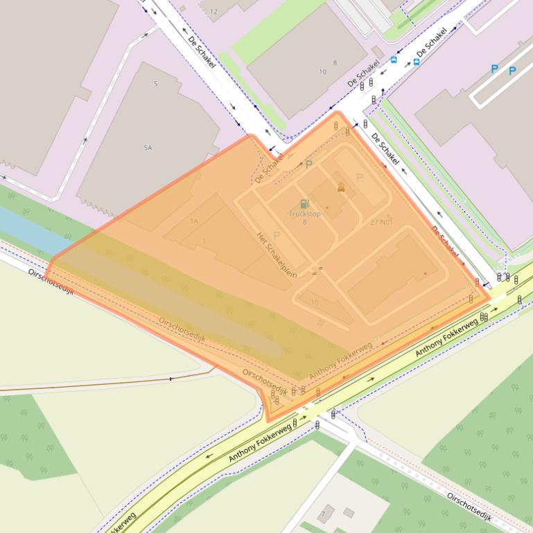 Kaart van postcodegebied 5651GR.