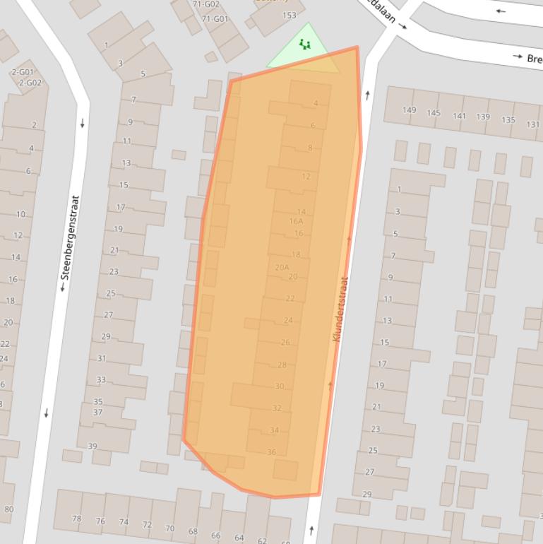 Kaart van postcodegebied 5652JS.