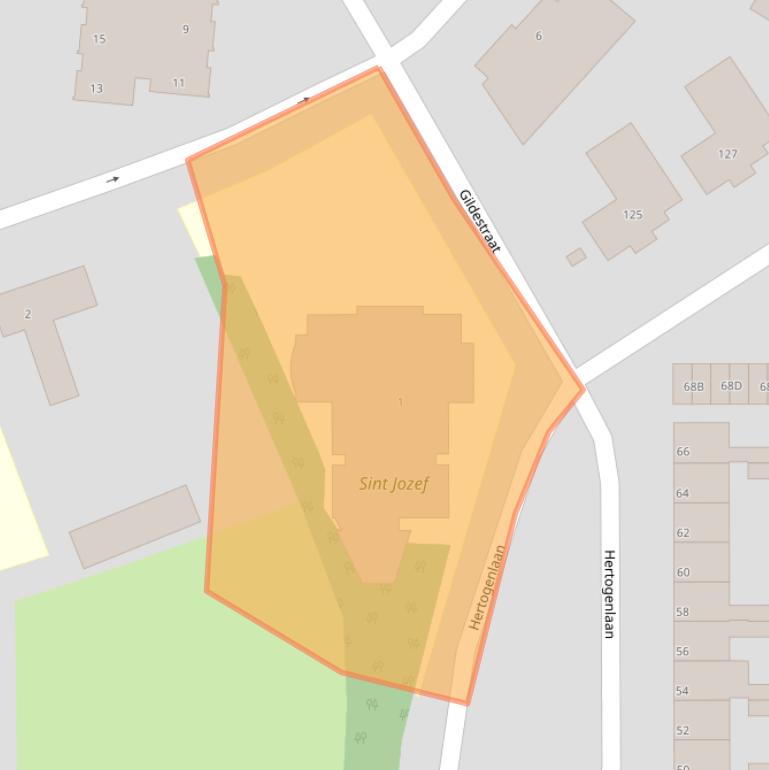 Kaart van postcodegebied 5663CE.