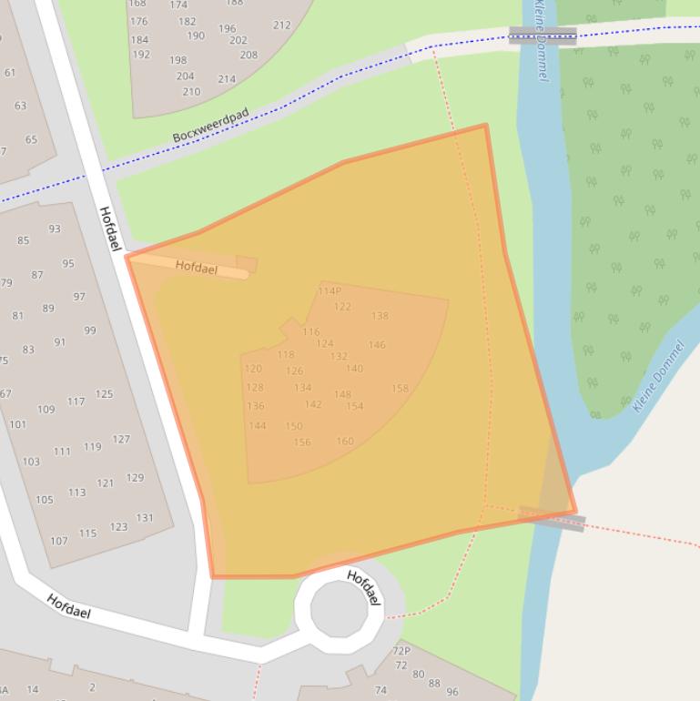 Kaart van postcodegebied 5664GS.