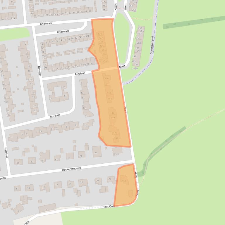 Kaart van postcodegebied 5664RL.