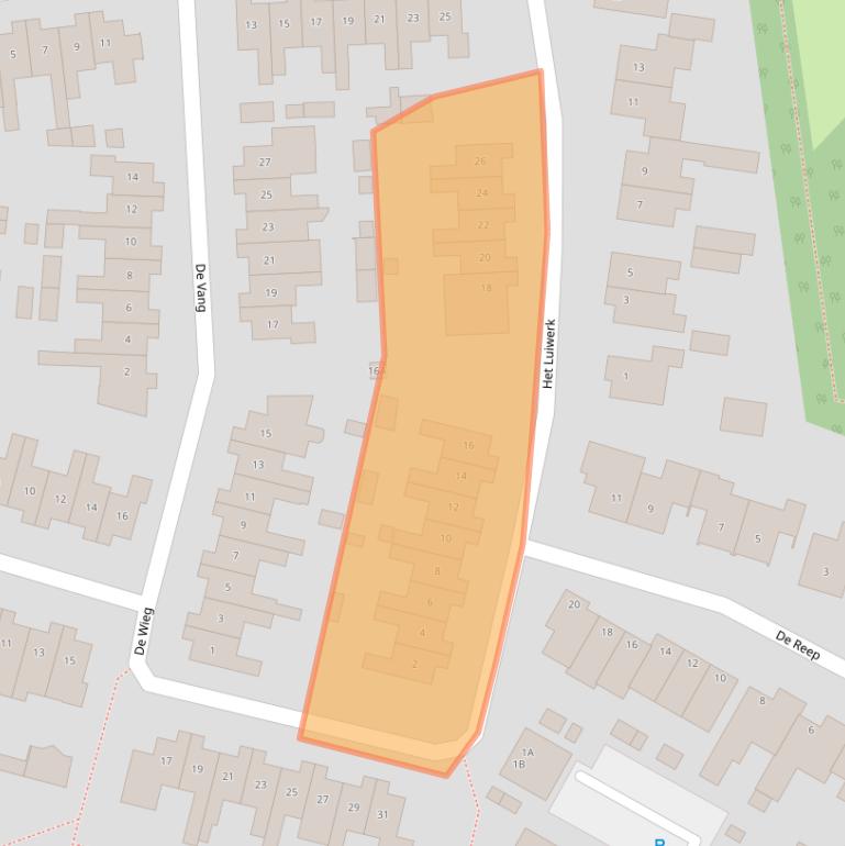 Kaart van postcodegebied 5688SK.