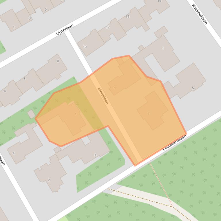 Kaart van postcodegebied 5691VL.