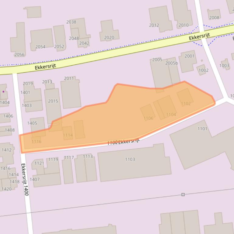 Kaart van postcodegebied 5692AC.