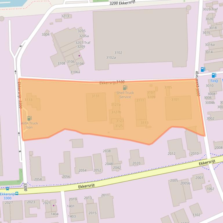 Kaart van postcodegebied 5692CD.